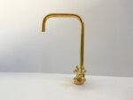 Unlacquered Brass Bathroom Faucet kitchen Sink brass Faucet Brass Vint