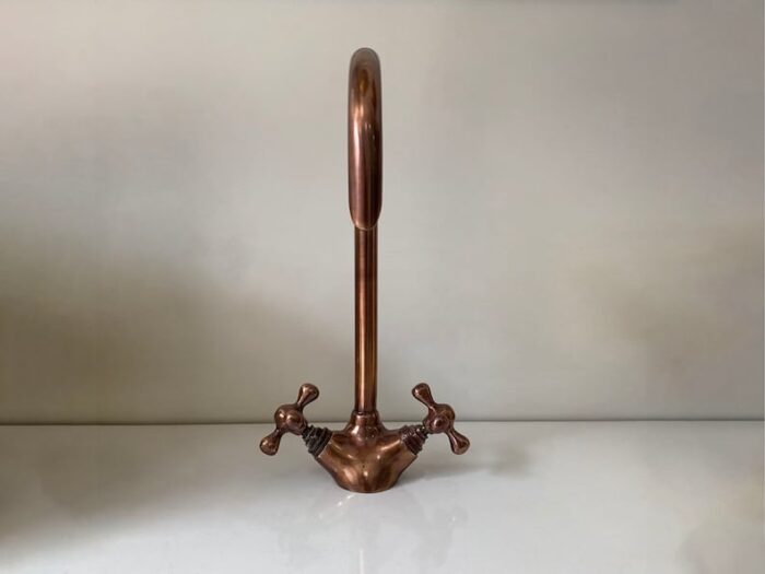 Kitchen Sink Faucet Antique Copper Finish Kitchen Sink Faucet Single H