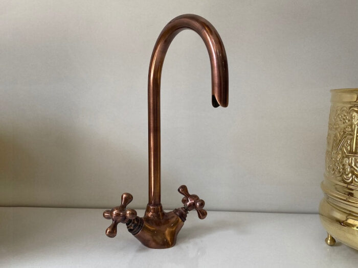 Kitchen Sink Faucet Antique Copper Finish Kitchen Sink Faucet Single H