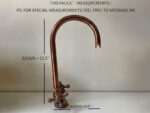 Kitchen Sink Faucet Antique Copper Finish Kitchen Sink Faucet Single H