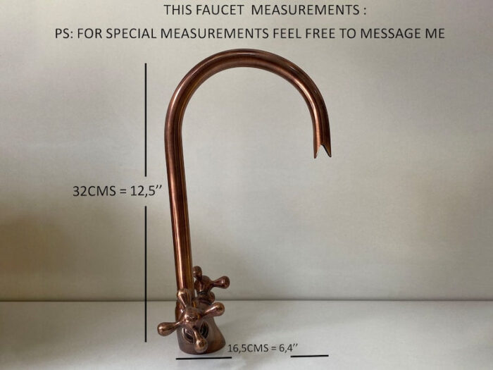 Kitchen Sink Faucet Antique Copper Finish Kitchen Sink Faucet Single H