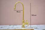 Brass Drinking Water Faucet Kitchen Water Filter Faucet Top Mount Wate