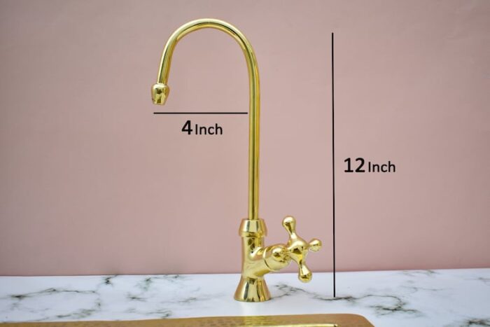 Brass Drinking Water Faucet Kitchen Water Filter Faucet Top Mount Wate