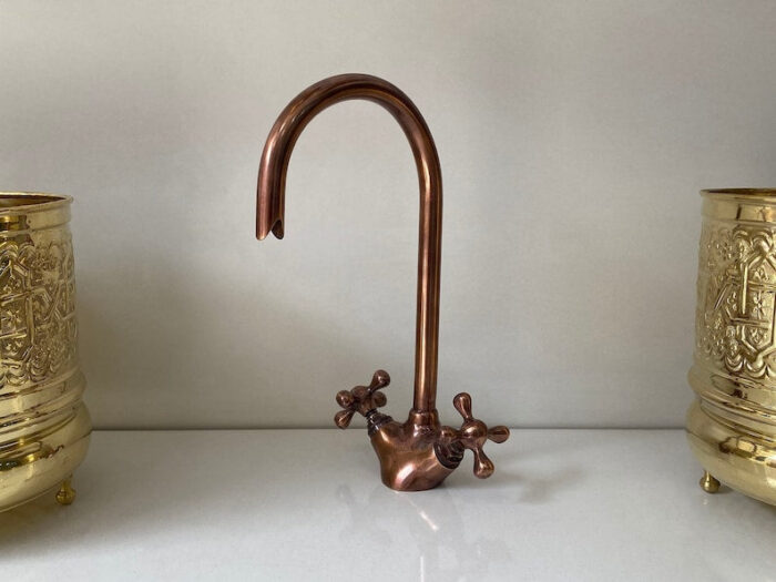 Kitchen Sink Faucet Antique Copper Finish Kitchen Sink Faucet Single H