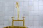 Antique Brass Bridge Faucet - Classic Elegance for Your Kitchen | #Ant